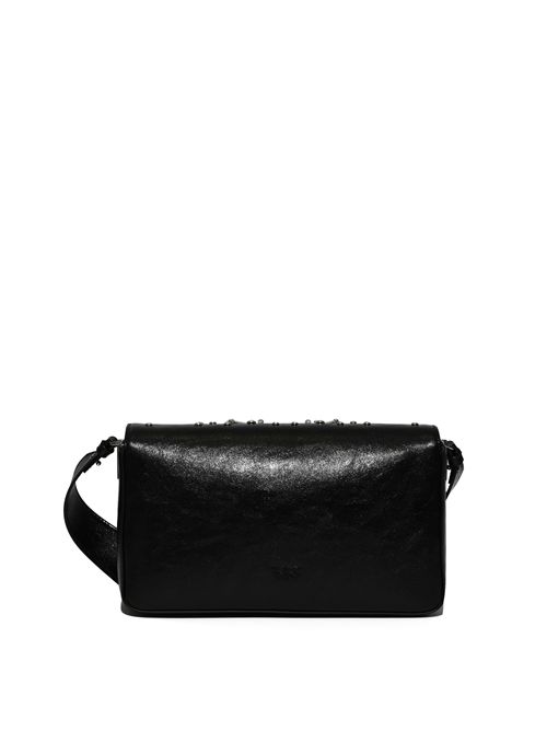 Borsa Slouchy Classic effetto pelle con strass PINKO | 106182 A37OZ99N